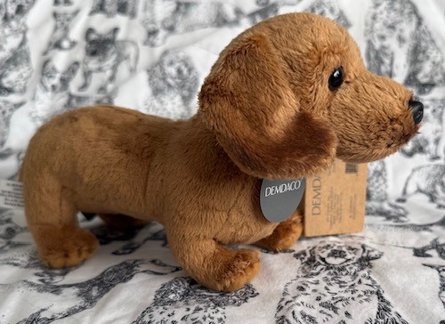 Dachshund top dog oscar - dachshund, red
