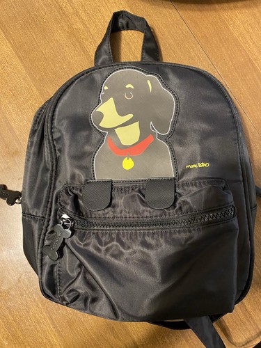 Dachshund black backpack marc - dachshund,