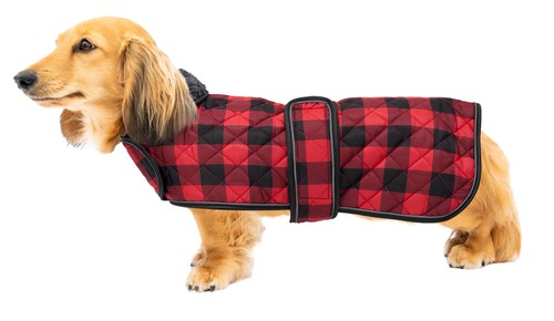 Red waterproof warm - , quilted