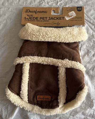 Dearfoams faux suede - xs, dog