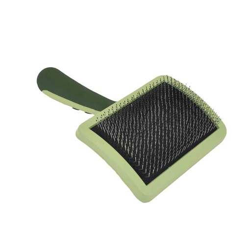 Dog slicker brush green - brush,,