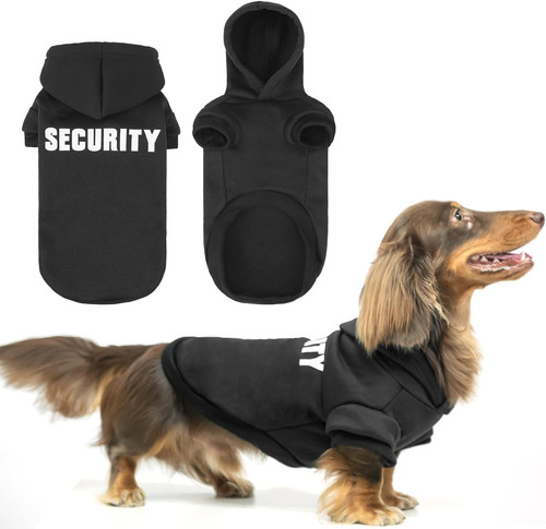 Security dog hoodies dachshund - security,