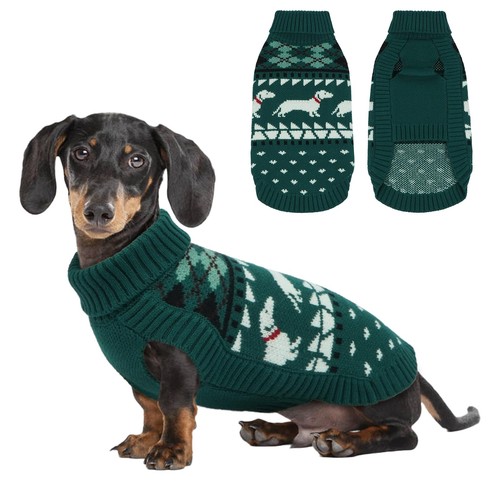 Dachshund sweater turtleneck - sweater,