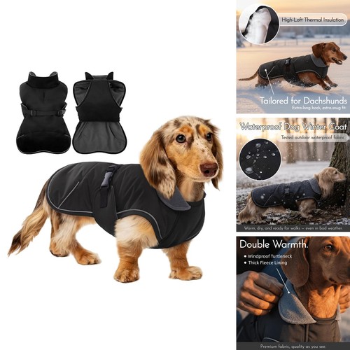 Dachshund coat warm - dachshund,
