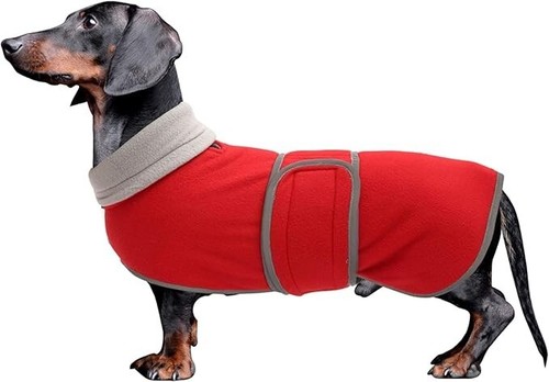 Dachshund fleece coats - dachshund,