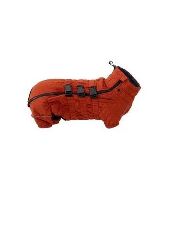Warm dog coat orange 4 - coat,