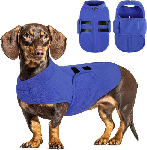 Soft fleece dog jacket - fleece,