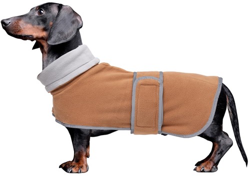Morezi dachshund fleece coat - dachshund,