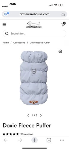 Dachshund puffer jacket new - dachshund,