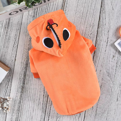 Dog hoodie coat flannel - dog,