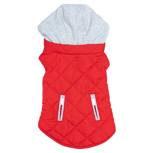 Dog coat with - with, zip-off