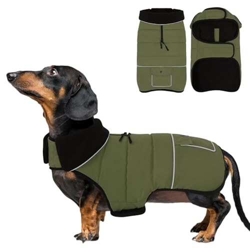 Dog winter coat adjustable - dog,